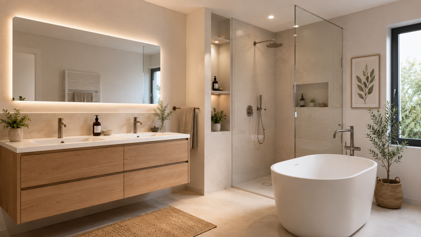 salle de bain rénover par rénovation du léman