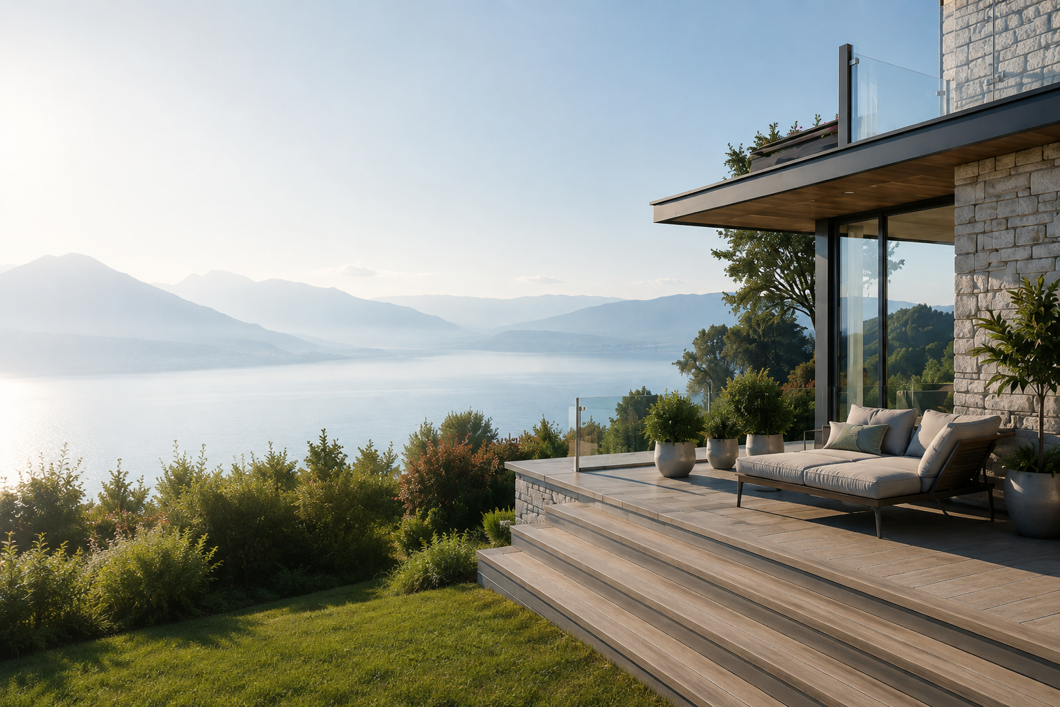 banniere contact arriére plan rénovation du léman